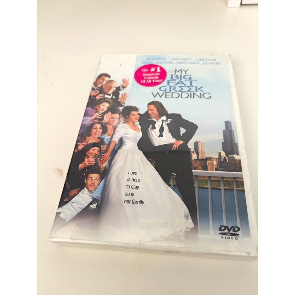 My Big Fat Greek Wedding DVD 2002 Widescreen Comedy Nia Vardalos NEW